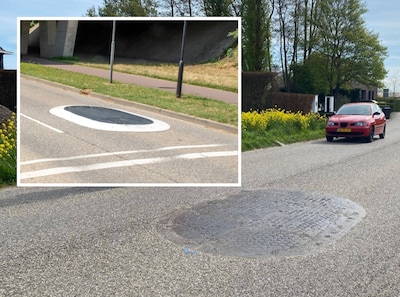 Verkeersdrempels gestolen, vermoedelijk door tegenstanders, burgemeester boos: ‘Dit is niet stoer!’