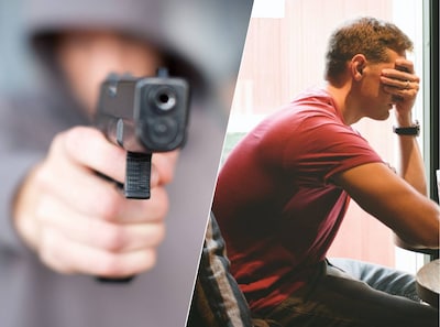 Man (27) loopt trauma op na ‘vuurwapenincident’ en meldt zich slordig ziek, zijn baas is er klaar mee