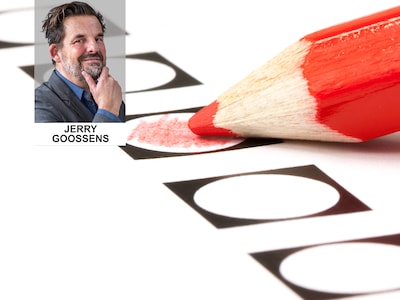 Feest der democratie kan saaie fuif zijn, zegt Jerry, maar dat ontslaat ons niet van de plicht zélf 