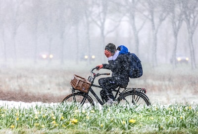 Code geel in vrijwel het hele land: ‘Op meerdere plekken sneeuwt het’