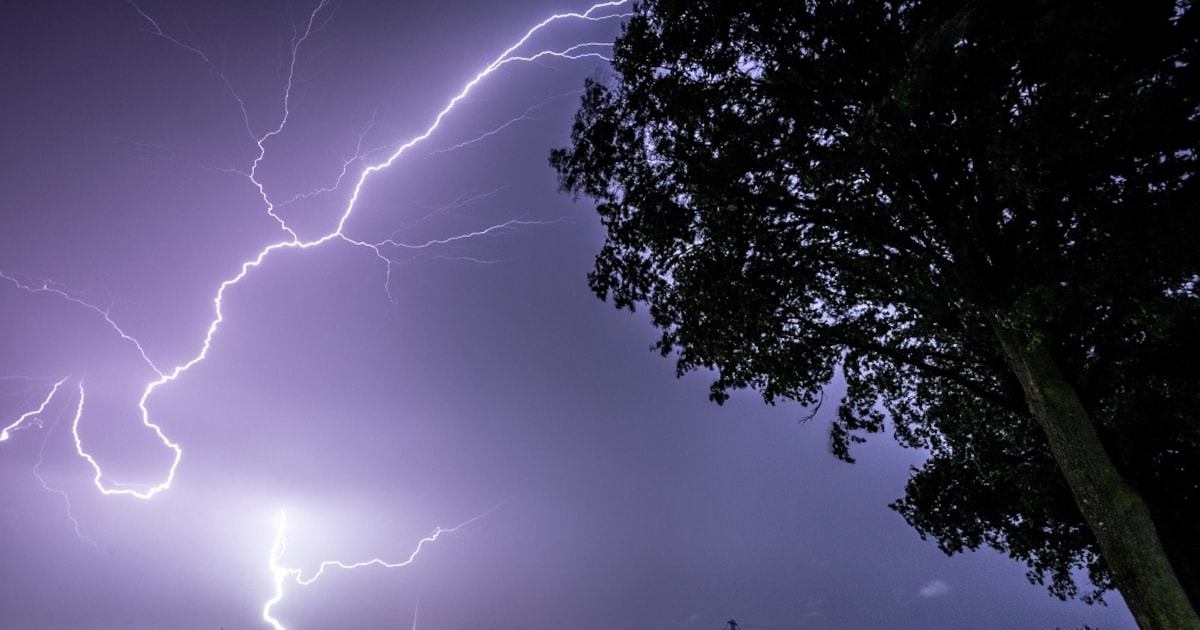Fors minder schade in Druten door noodweer vorig jaar, schadebedrag door bliksem naar hoogste niveau