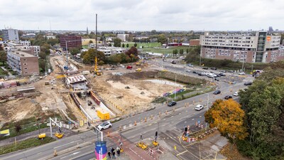 Dit verkeersplein in Nijmegen is dit weekend op slot (en wel hierom)