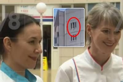 Door het oog van de naald: peuter valt 30 meter naar beneden, verpleegsters vangen hem op met jas