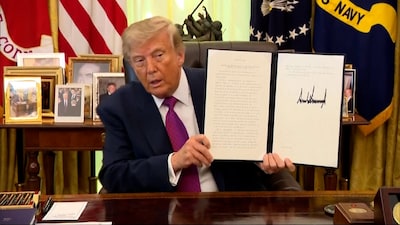 Trump blijft Canada sarren en geeft Lake Ontario een nieuwe naam: Lake America