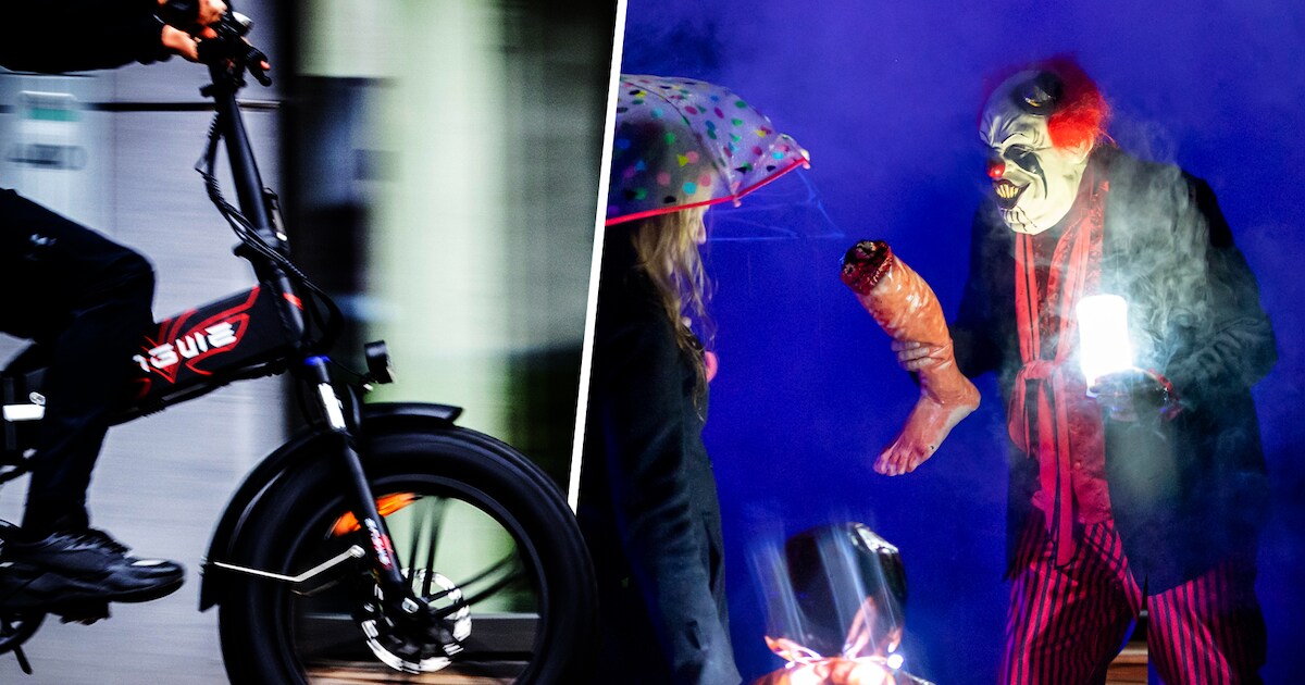 Jongeren op fatbikes verstoren Halloweenoptocht en mishandelen acteurs: ‘Laten ons niet verjagen’