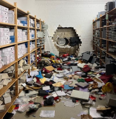 Buit inbraak Duitse bankkluis mogelijk meer dan 100 miljoen euro