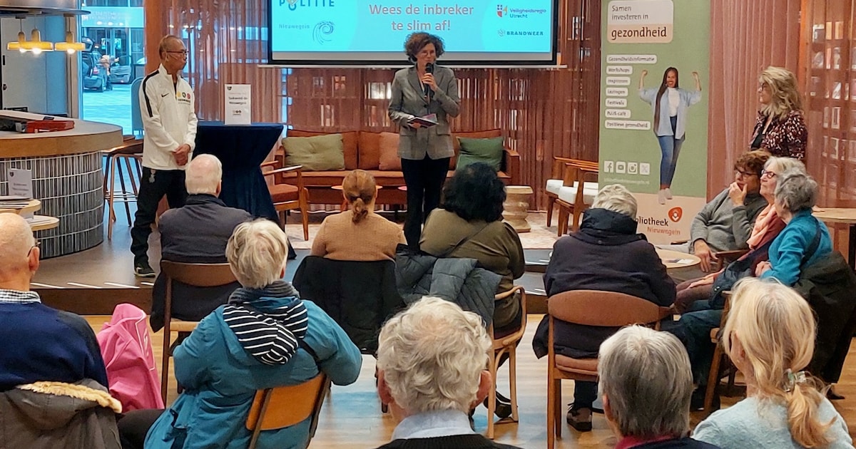 Informatiemarkt in Nieuwegein over inbraakpreventie