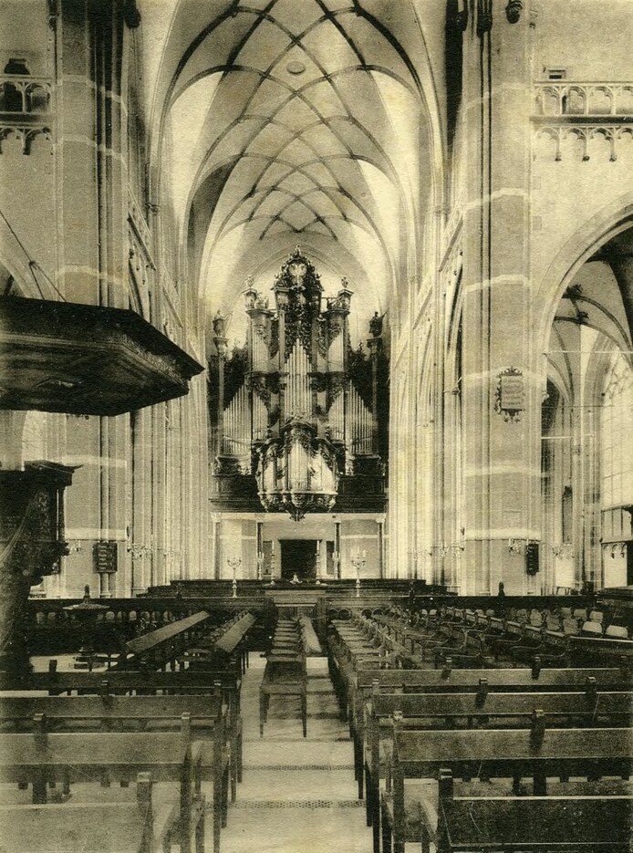 De bekendste organist van de Eusebiuskerk bleef liever ongezien ...