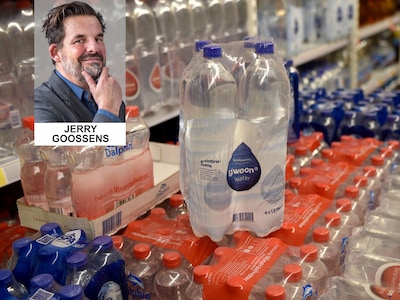 Jerry haalt noodpakket, maar het is al een ramp om twaalf flessen water thuis te krijgen: ‘Geen gevo
