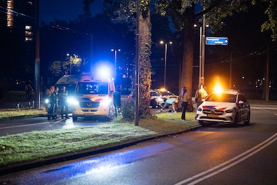 Ernstig ongeluk tussen fatbike en lijnbus in Arnhem, traumahelikopter geland
