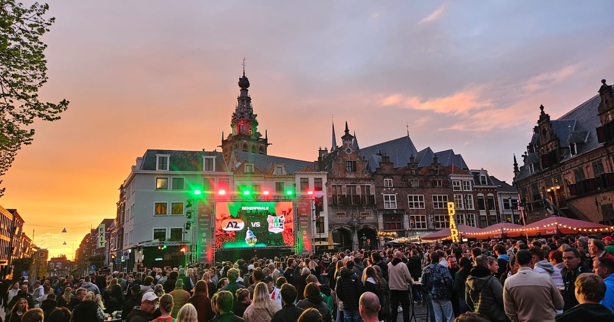Kun je niet naar Griekenland? Ook in Nijmegen kijk je vanavond naar NEC