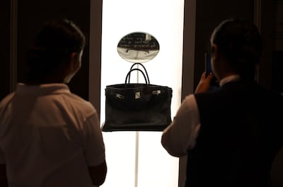 Birkin-handtas geveild voor bijna 2,5 miljoen euro: ‘Zes keer duurder dan hoogste schatting’