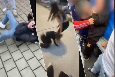 Schokkende geweldsvideo’s massaal gedeeld op middelbare scholen: ‘Laten zien dat je niet met je laat sollen’