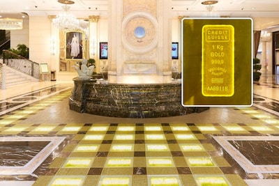 Luxehotel in Macau sloopt lobby en haalt goudstaven uit de vloer: opbrengst 10,8 miljoen euro