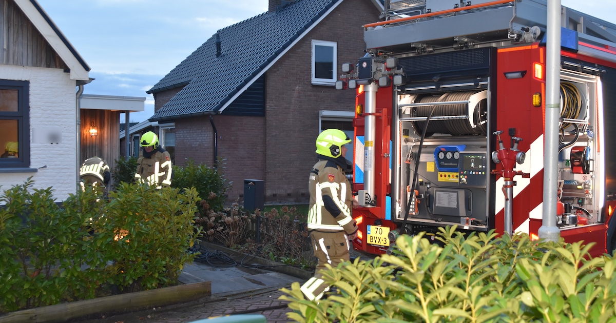 Pelletkachel zorgt voor rookoverlast in woning in Gameren: brandweer heeft situatie snel onder contr