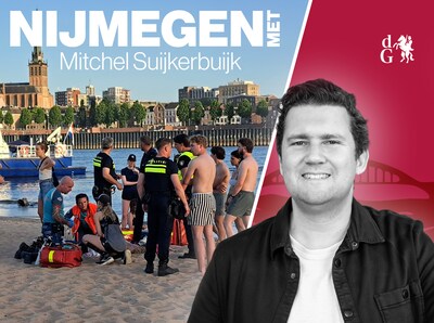 ‘Paniek bij de Waal door drenkelingen, maar al snel zit de rivier weer vol zwemmers’