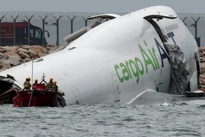Rapport dodelijke vliegcrash Hongkong: rechtermotor gaf na landing meer gas