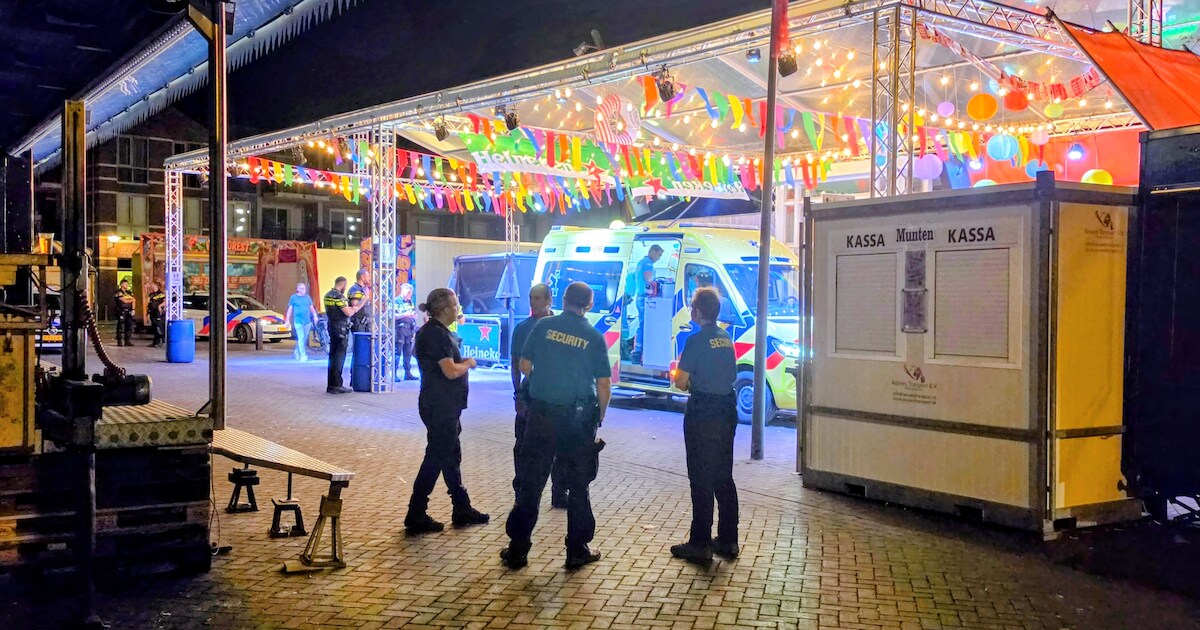 Vechtpartij op kermis Dreumel
