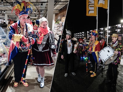 Dweilorkest dendert de lokale buurtsuper binnen, maar daar blijft het niet bij