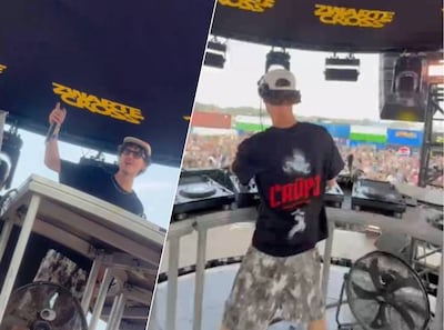 Via een thuiswedstrijd op de Zwarte Cross naar Tomorrowland: zo beleefde dj Crüpo zijn draaisessie