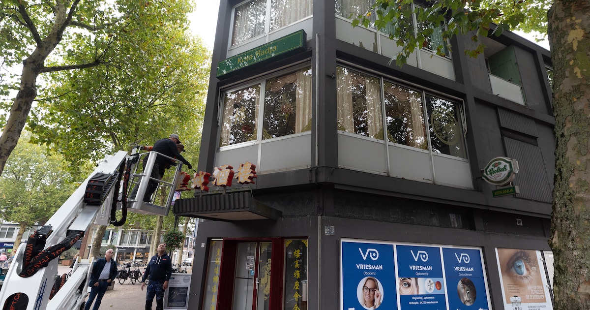 Winkelpand Zevenaar opgeknapt, maar niet voordat iconische letters van Chinees restaurant zijn gehaa