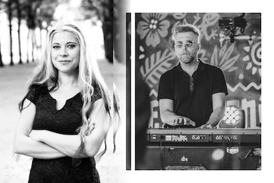 Lisa Westerveld en Matthijs Stronks presenteren pubquiz in Aalten