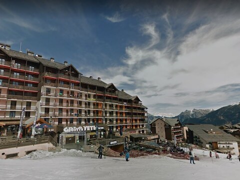 Het skigebied in Risoul