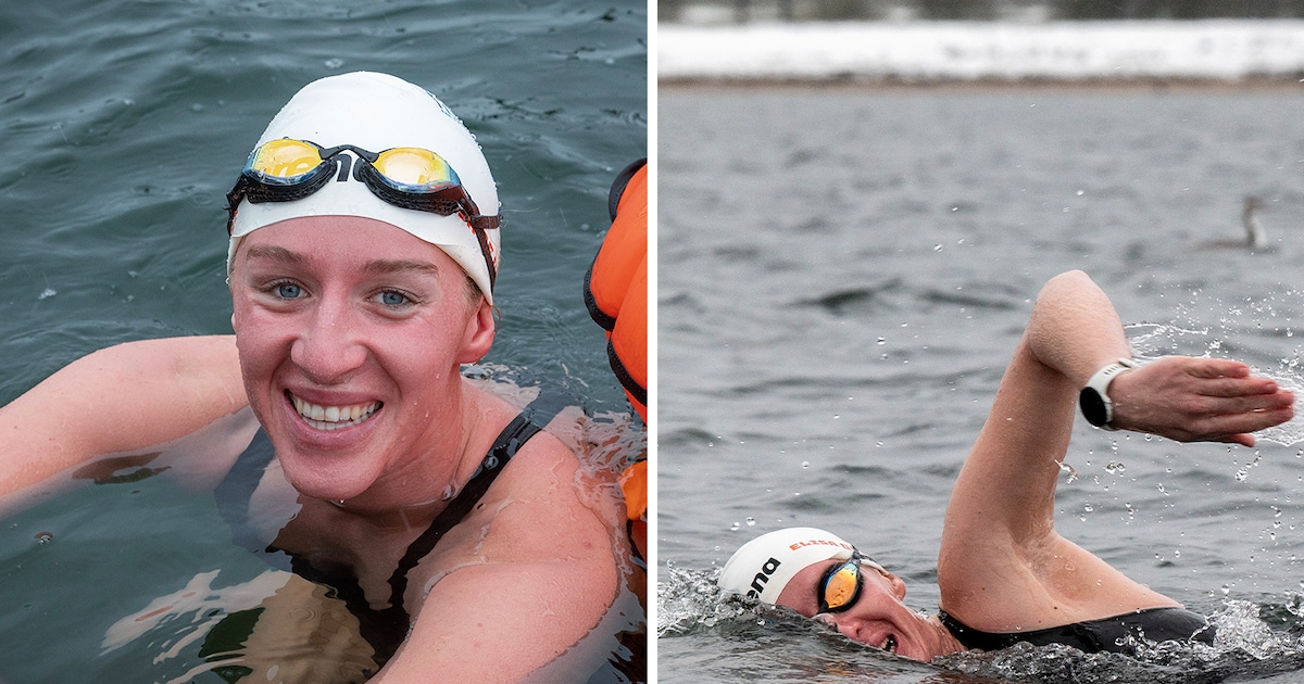 Zwemmen in ijskoud water? Elisa (24) raakte verslaafd en organiseert nu zelf een wedstrijd in Maurik