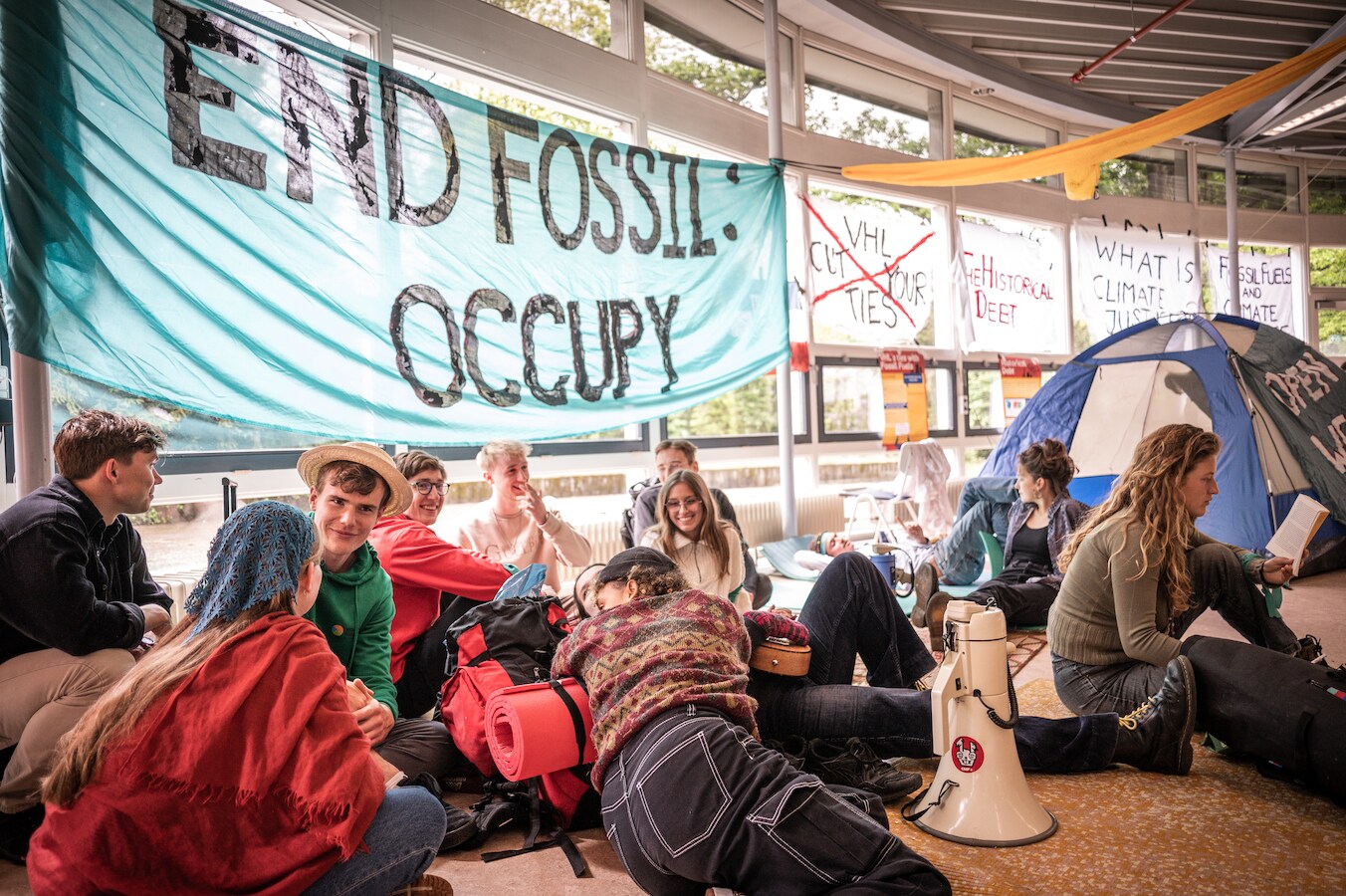Hogeschool Van Hall Larenstein wil debat met klimaatactivisten; vrees ...