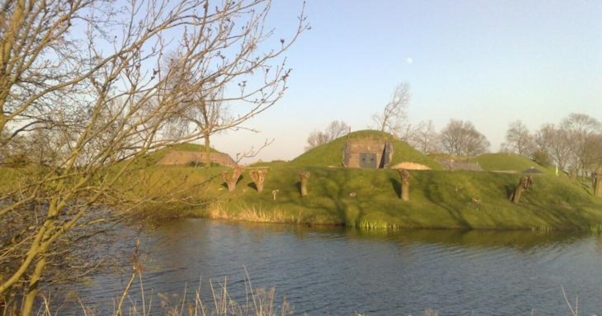 Stap op weg naar Geofort in Fort Nieuwe Steeg