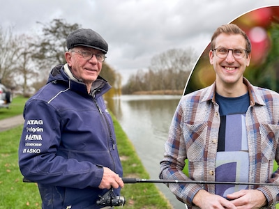 Nico vangt geen vis, maar geniet toch: ‘Ik ben tóch weer een dag lekker buiten geweest’