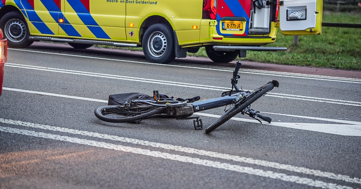 Fietser gewond na botsing met auto op de Terborgseweg in Zeddam