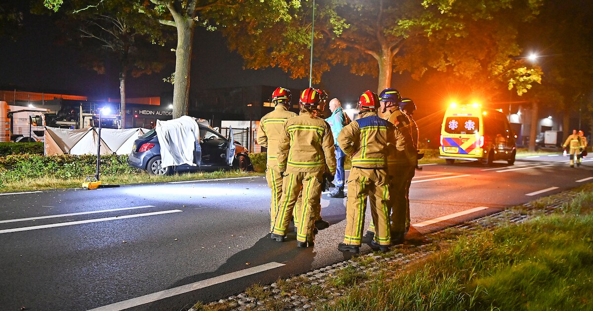 Man overleden bij ernstig ongeval in Brabant.