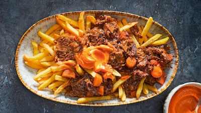 Wat Eten We Vandaag: Patatje stoofvlees met pittige allioli