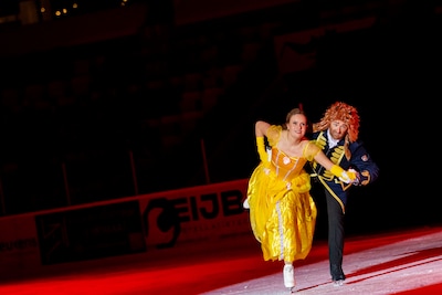 Maanden aan voorbereiding voor één avond op het ijs: ‘De oehs en de ahs vlogen je om de oren’