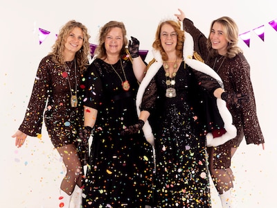 Vrouwenteam maakt carnavalsdebuut in Ewijk