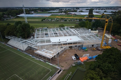 Zo staat het ervoor met de nieuwbouw op de Blauwenburcht: het hoogste punt is al bereikt