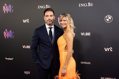 Belgische zanger Metejoor en model Celine Van Ouytsel uit elkaar