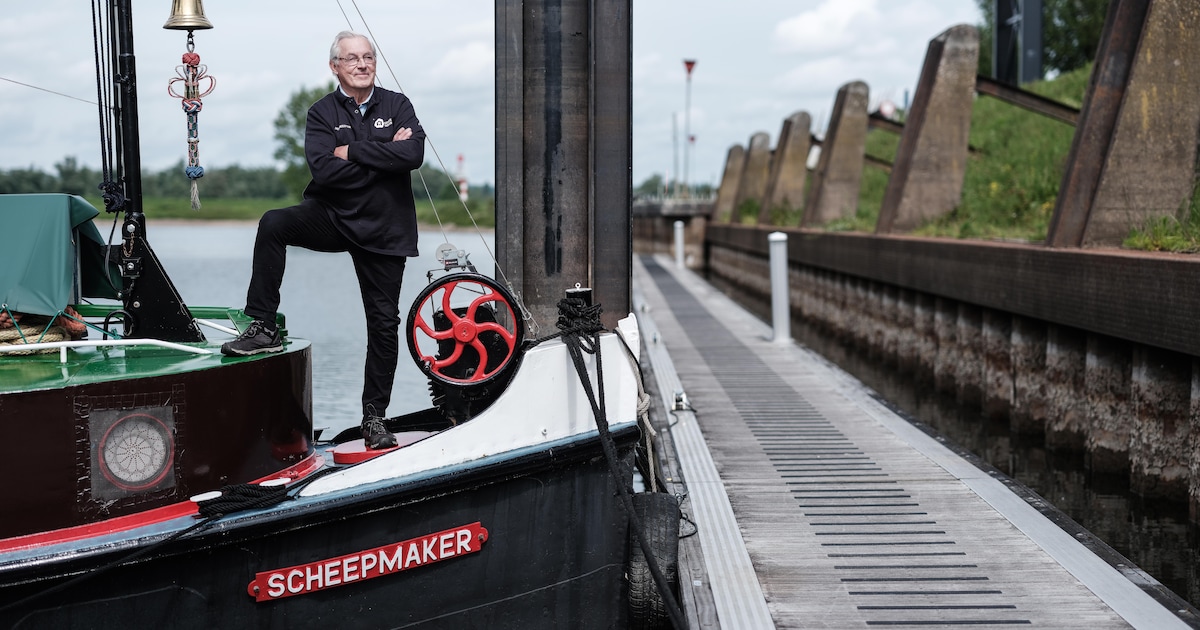 Honderd jaar oud schip trekt alle aandacht in Doesburg: hier woont de ...
