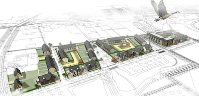 Zo gaat nieuw wijkje Bemmel-Zuid eruit zien: speelse balkons en veel groen